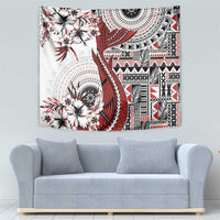 Bula Fiji Tapestry Shark Tail White Masi Tapa