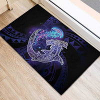 Polynesian Aumakua Rubber Doormat Jellyfish with Shark - Polynesian Pride