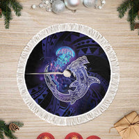 Polynesian Aumakua Tree Skirt Jellyfish with Shark - Polynesian Pride