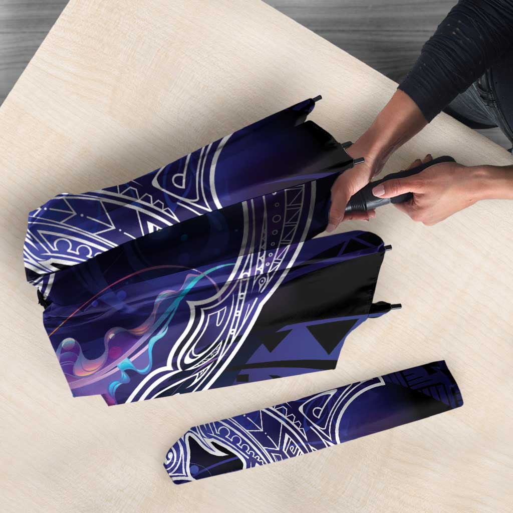 Polynesian Aumakua Umbrella Jellyfish with Shark - Polynesian Pride