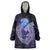 Polynesian Aumakua Wearable Blanket Hoodie Jellyfish with Shark - Polynesian Pride
