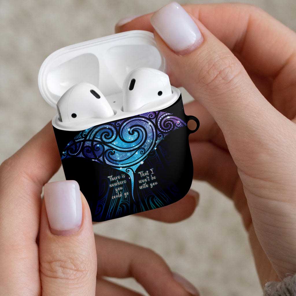 Aotearoa Maori Te Whai Rahi AirPods Case Tala - Nowhere You Could Go That I Won't Be With You - Polynesian Pride