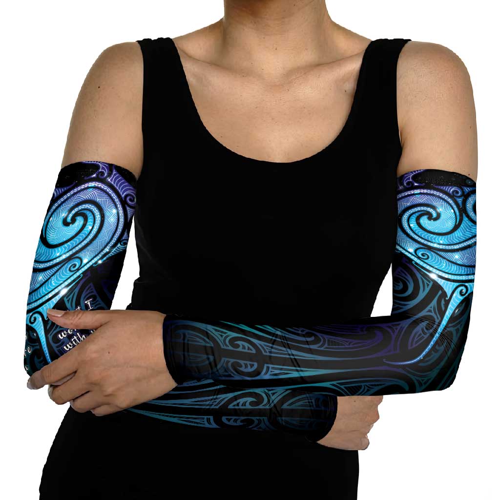 Aotearoa Maori Te Whai Rahi Arm Sleeves Tala - Nowhere You Could Go That I Won't Be With You - Polynesian Pride