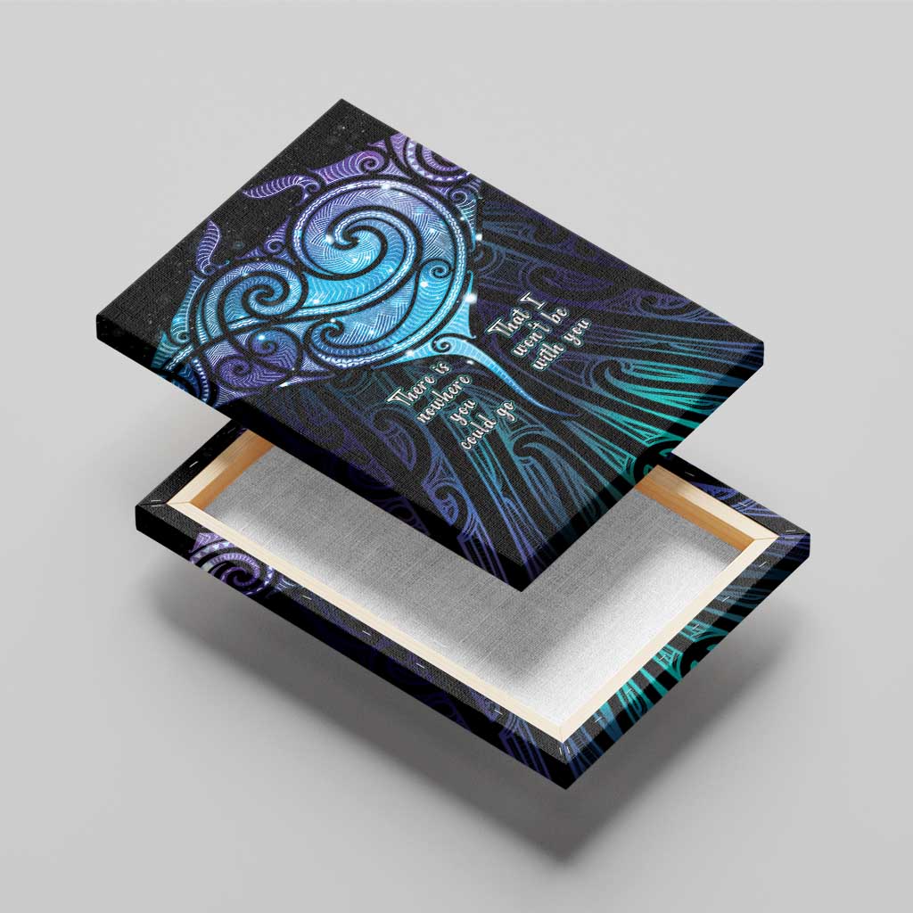 Aotearoa Maori Te Whai Rahi Canvas Wall Art Tala - Nowhere You Could Go That I Won't Be With You LT7 - Polynesian Pride