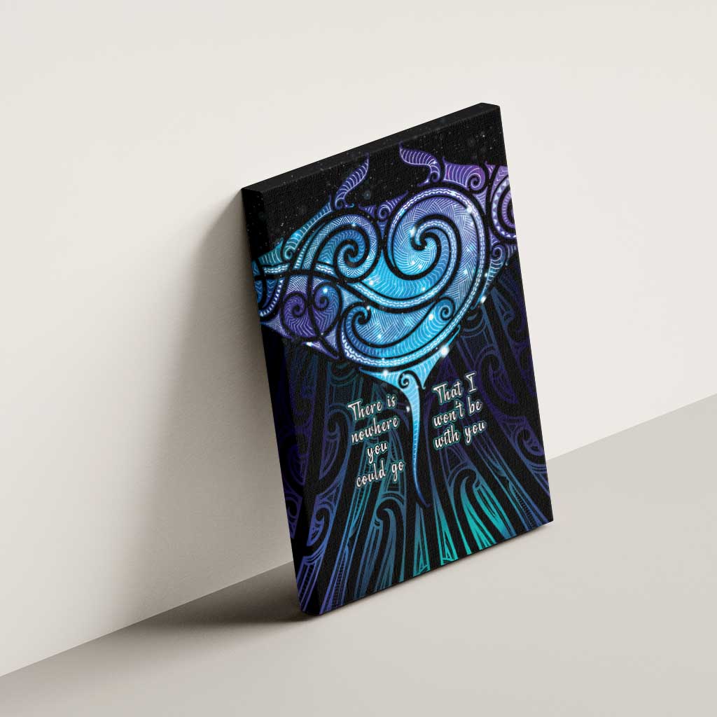 Aotearoa Maori Te Whai Rahi Canvas Wall Art Tala - Nowhere You Could Go That I Won't Be With You LT7 - Polynesian Pride