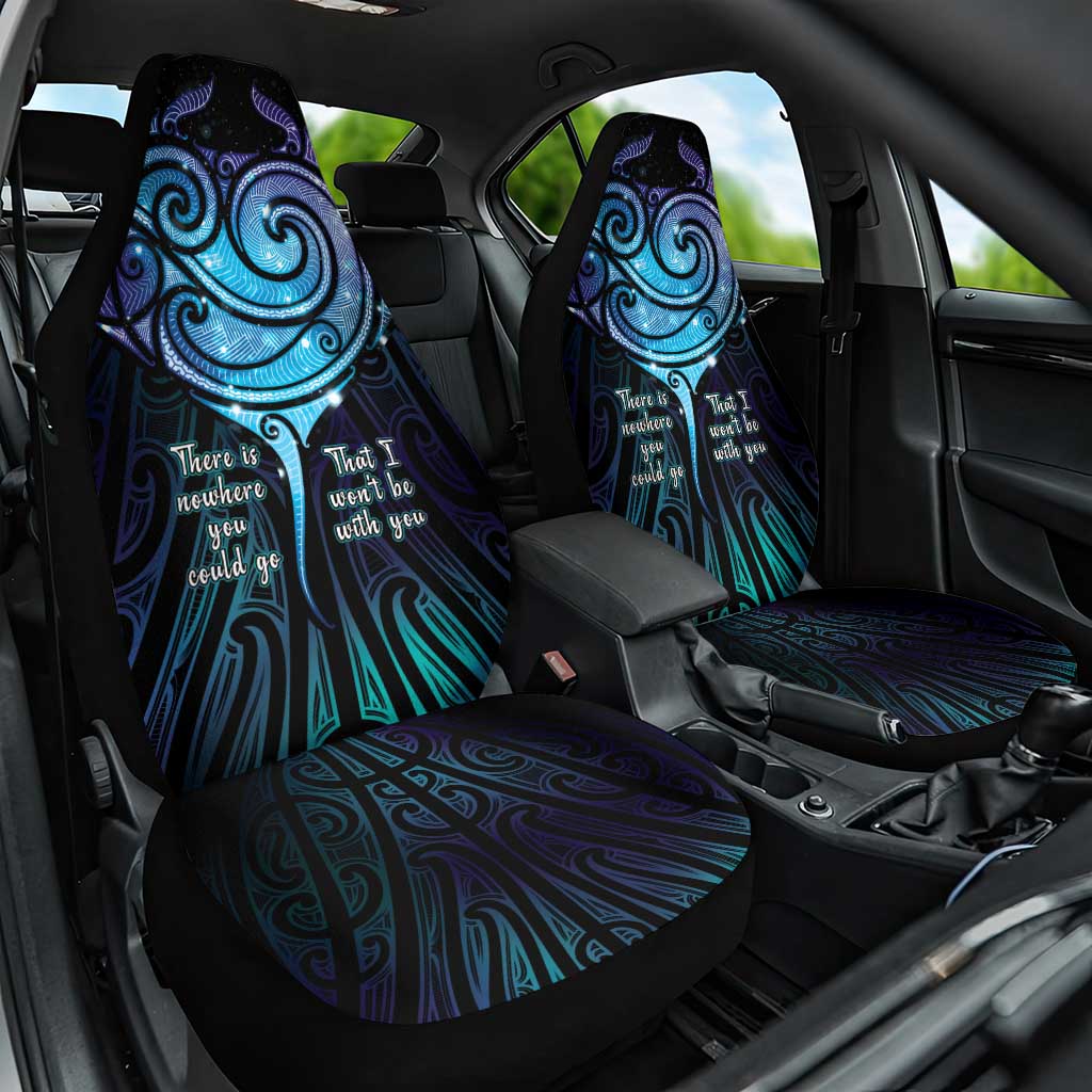 Aotearoa Maori Te Whai Rahi Car Seat Cover Tala - Nowhere You Could Go That I Won't Be With You - Polynesian Pride