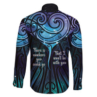 Aotearoa Maori Te Whai Rahi Family Matching Summer Maxi Dress and Hawaiian Shirt Tala - Nowhere You Could Go That I Won't Be With You - Polynesian Pride