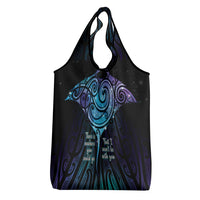 Aotearoa Maori Te Whai Rahi Grocery Bag Tala - Nowhere You Could Go That I Won't Be With You - Polynesian Pride