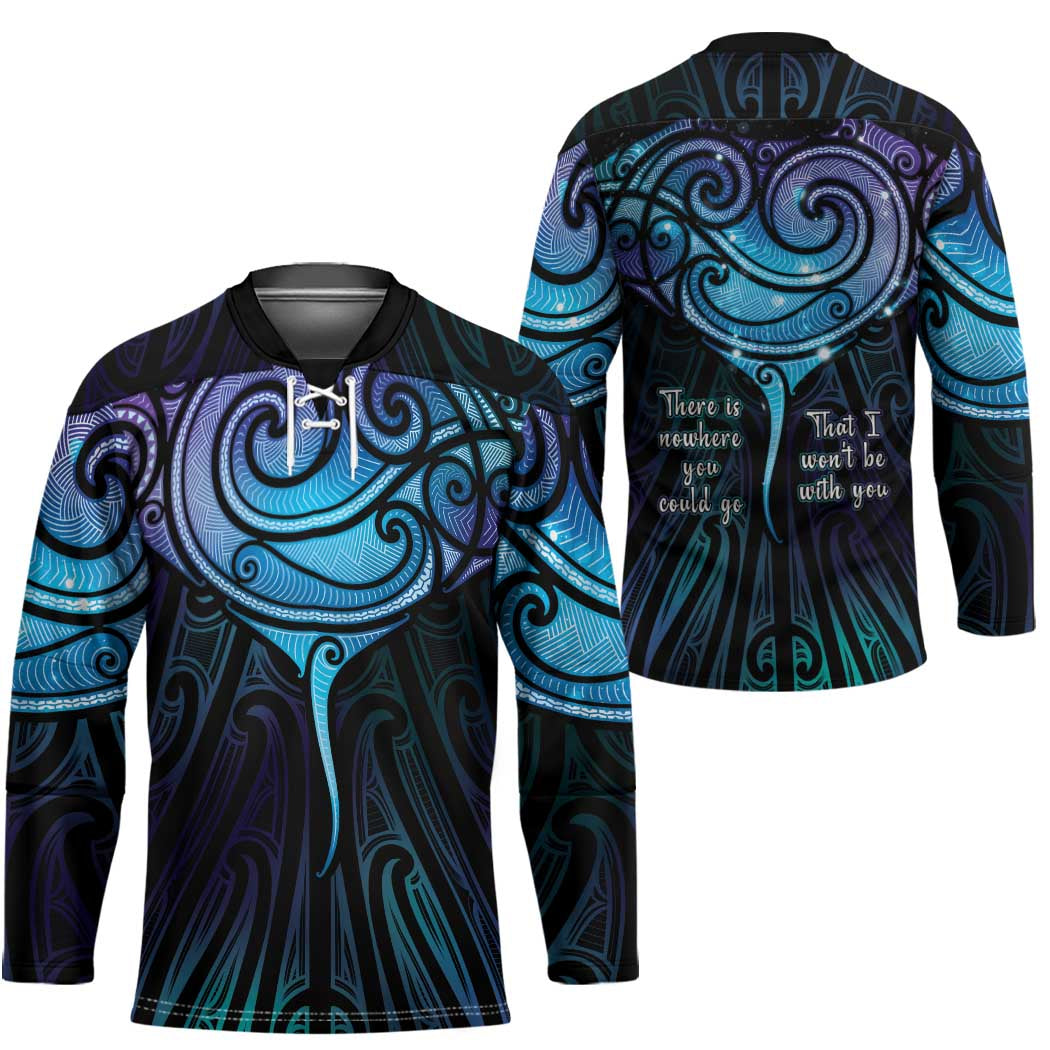 Aotearoa Maori Te Whai Rahi Hockey Jersey Tala - Nowhere You Could Go That I Won't Be With You LT7 - Polynesian Pride