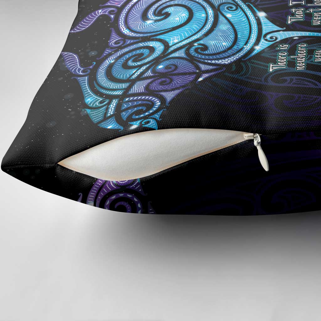 Aotearoa Maori Te Whai Rahi Pillow Cover Tala - Nowhere You Could Go That I Won't Be With You LT7 - Polynesian Pride