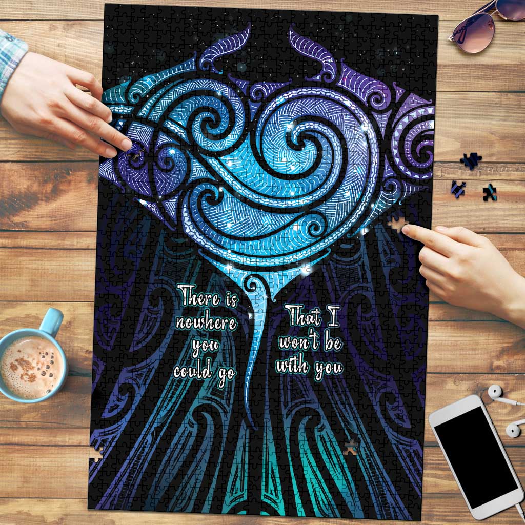 Aotearoa Maori Te Whai Rahi Puzzle Tala - Nowhere You Could Go That I Won't Be With You - Polynesian Pride