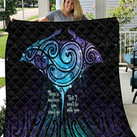 Aotearoa Maori Te Whai Rahi Quilt Tala - Nowhere You Could Go That I Won't Be With You - Polynesian Pride