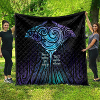 Aotearoa Maori Te Whai Rahi Quilt Tala - Nowhere You Could Go That I Won't Be With You - Polynesian Pride