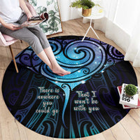 Aotearoa Maori Te Whai Rahi Round Carpet Tala - Nowhere You Could Go That I Won't Be With You LT7 - Polynesian Pride