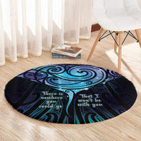 Aotearoa Maori Te Whai Rahi Round Carpet Tala - Nowhere You Could Go That I Won't Be With You LT7 - Polynesian Pride
