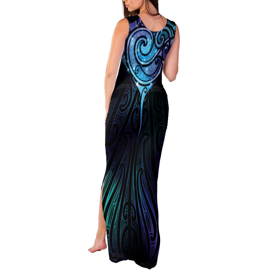 Aotearoa Maori Te Whai Rahi Tank Maxi Dress Tala - Nowhere You Could Go That I Won't Be With You - Polynesian Pride