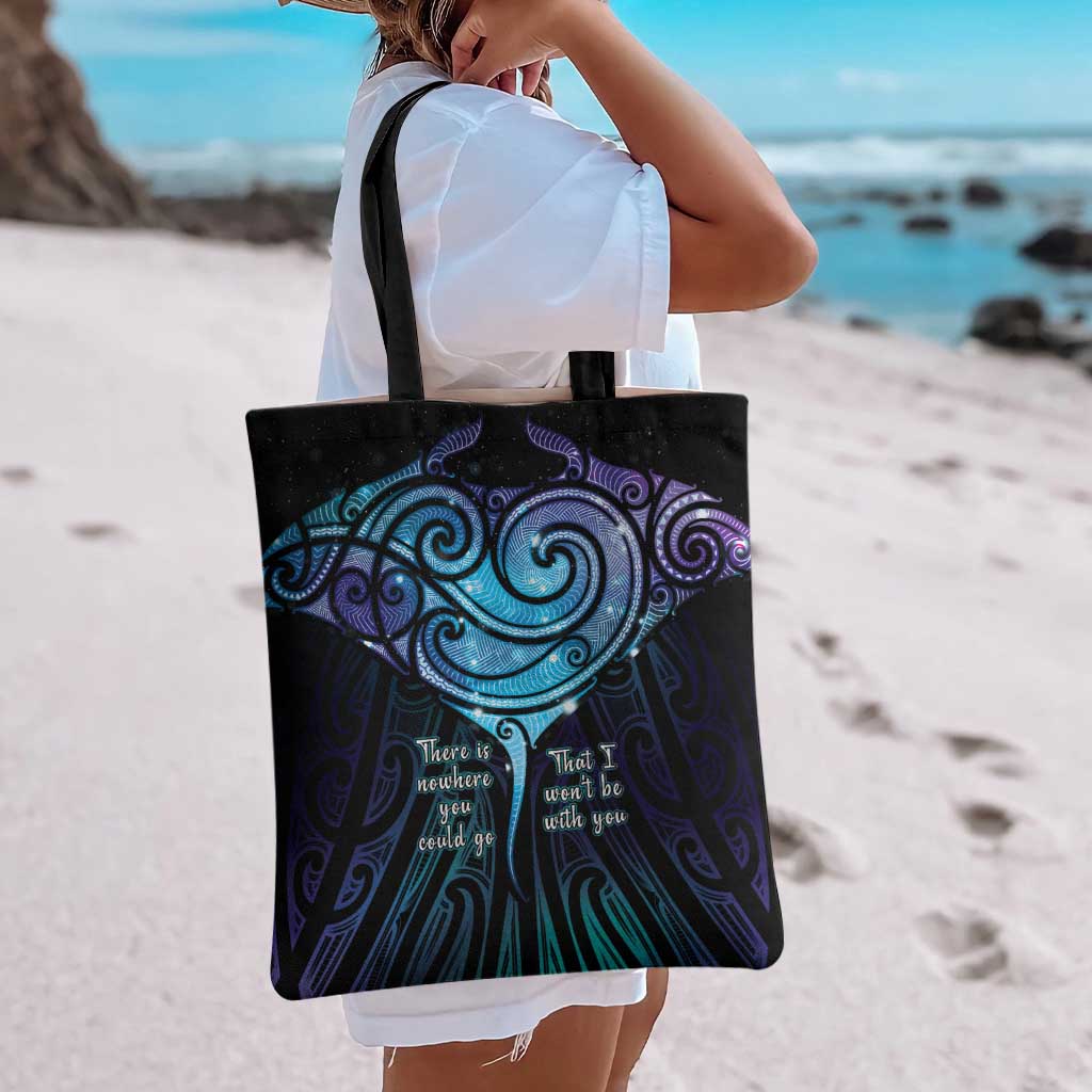 Aotearoa Maori Te Whai Rahi Tote Bag Tala - Nowhere You Could Go That I Won't Be With You - Polynesian Pride