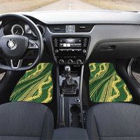Polynesian Puakeniken Pikake Twisted Lei Car Mats Emerald - Polynesian Pride