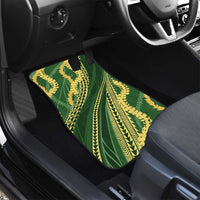 Polynesian Puakeniken Pikake Twisted Lei Car Mats Emerald - Polynesian Pride
