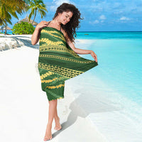 Polynesian Puakeniken Pikake Twisted Lei Sarong Emerald LT7 - Polynesian Pride