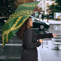 Polynesian Puakeniken Pikake Twisted Lei Umbrella Emerald LT7 - Polynesian Pride