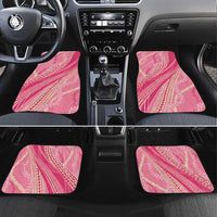 Polynesian Puakeniken Pikake Twisted Lei Car Mats Rose Pink - Polynesian Pride