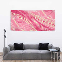 Polynesian Puakeniken Pikake Twisted Lei Tapestry Rose Pink - Polynesian Pride