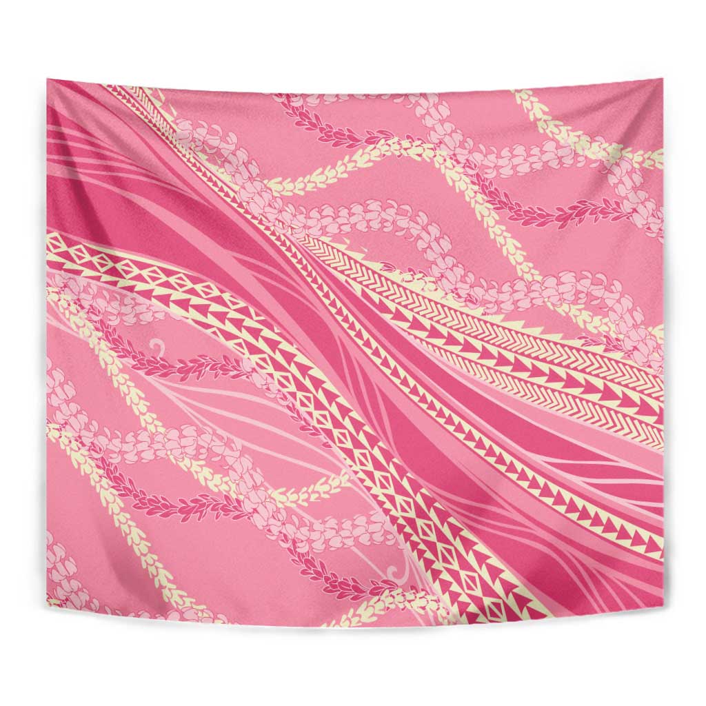 Polynesian Puakeniken Pikake Twisted Lei Tapestry Rose Pink - Polynesian Pride