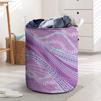 Polynesian Puakeniken Pikake Twisted Lei Laundry Basket Amethys LT7 Amethys - Polynesian Pride