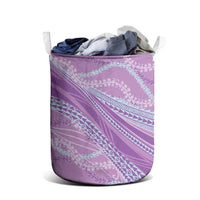 Polynesian Puakeniken Pikake Twisted Lei Laundry Basket Amethys LT7 - Polynesian Pride
