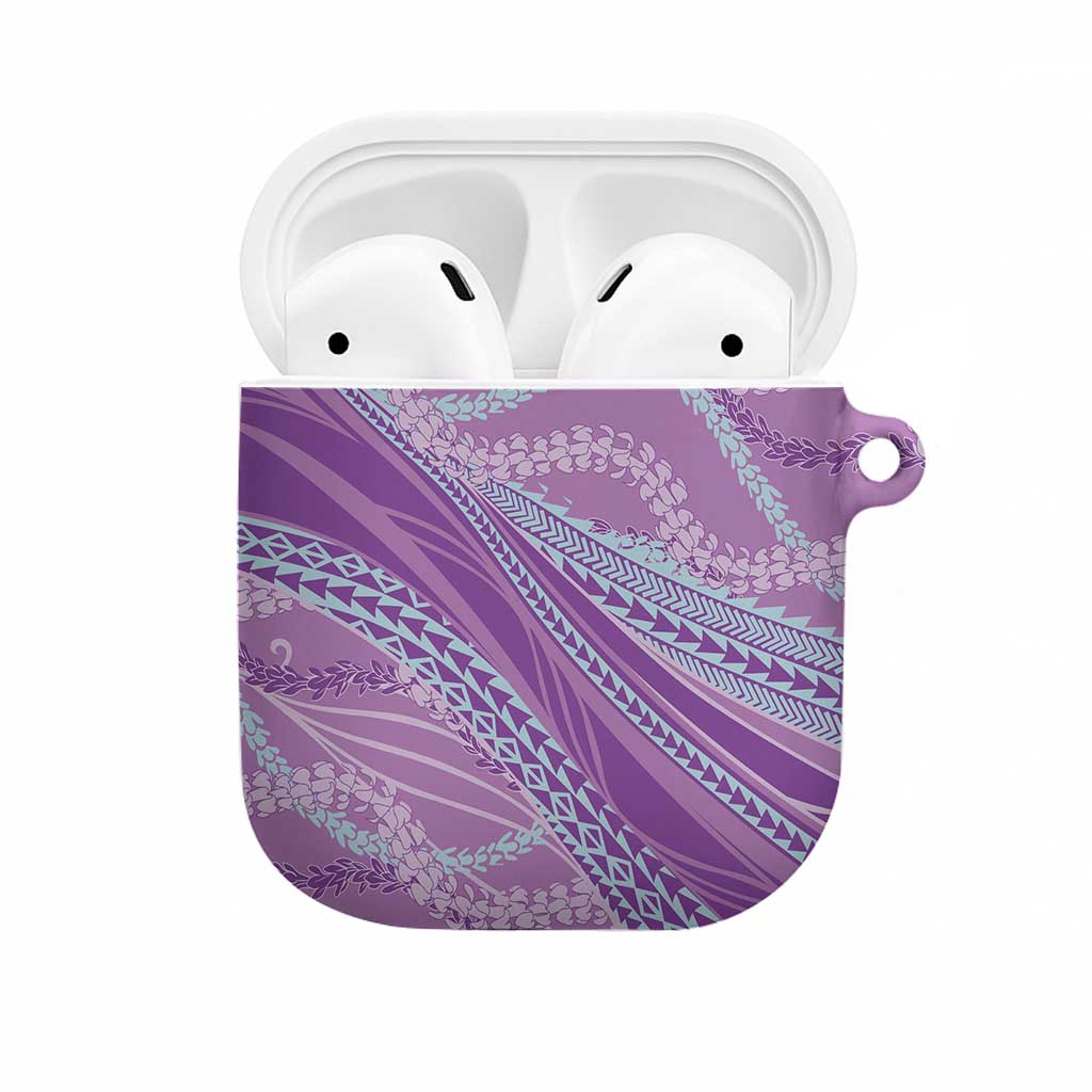 Polynesian Puakeniken Pikake Twisted Lei AirPods Case Amethys LT7 Amethys - Polynesian Pride