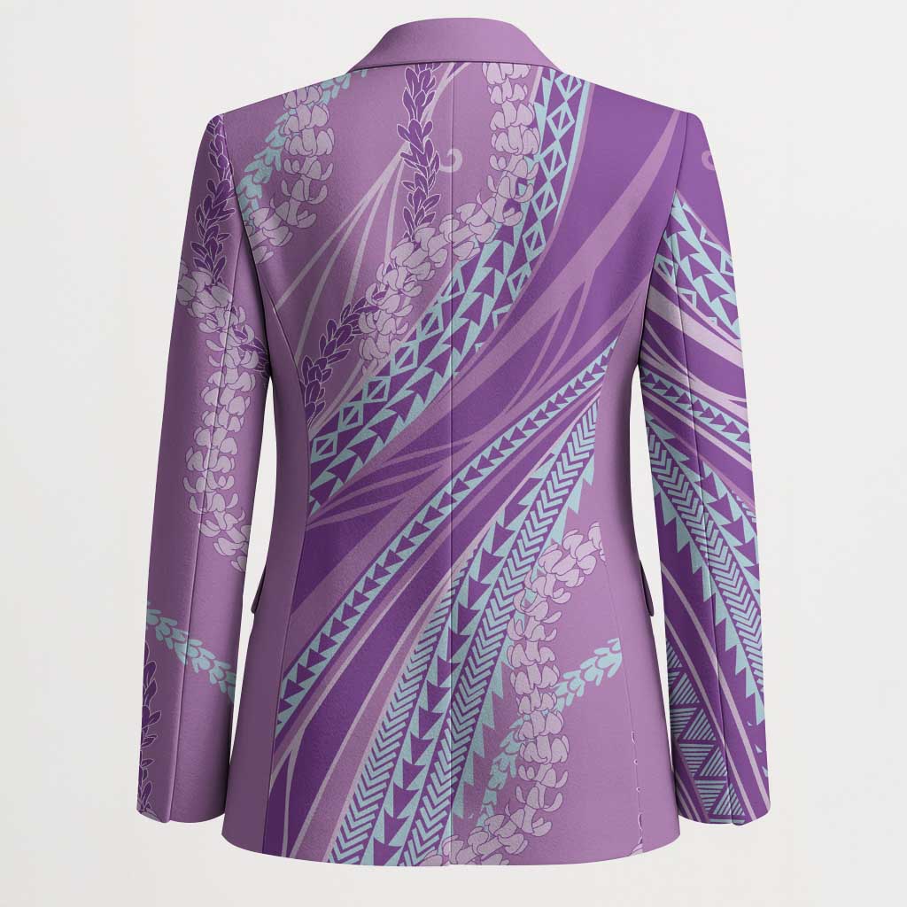 Polynesian Puakeniken Pikake Twisted Lei Blazer Amethys - Polynesian Pride