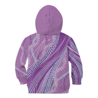 Polynesian Puakeniken Pikake Twisted Lei Kid Hoodie Amethys - Polynesian Pride