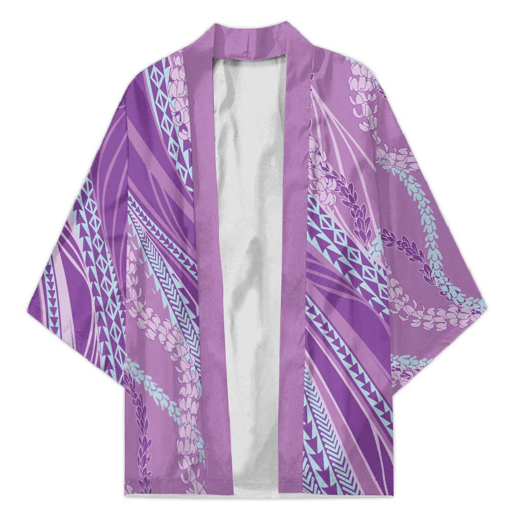 Polynesian Puakeniken Pikake Twisted Lei Kimono Amethys - Polynesian Pride
