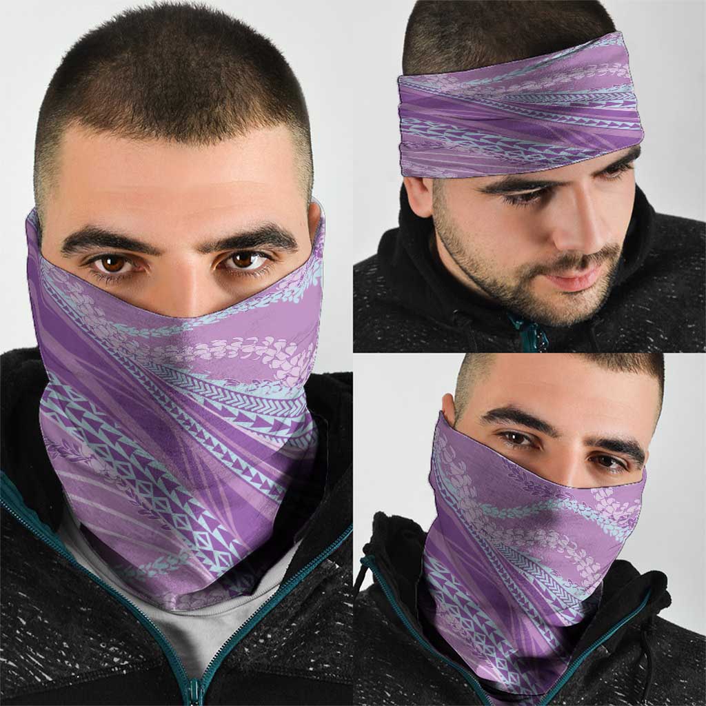Polynesian Puakeniken Pikake Twisted Lei Neck Gaiter Amethys - Polynesian Pride
