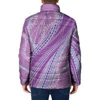 Polynesian Puakeniken Pikake Twisted Lei Padded Jacket Amethys LT7 - Polynesian Pride