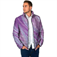Polynesian Puakeniken Pikake Twisted Lei Padded Jacket Amethys LT7 - Polynesian Pride