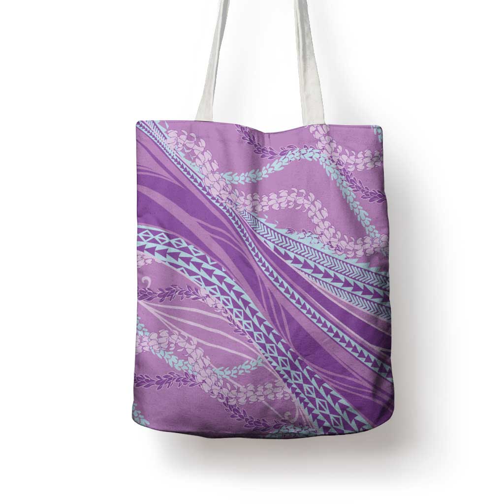 Polynesian Puakeniken Pikake Twisted Lei Tote Bag Amethys LT7 - Polynesian Pride