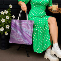 Polynesian Puakeniken Pikake Twisted Lei Tote Bag Amethys LT7 - Polynesian Pride