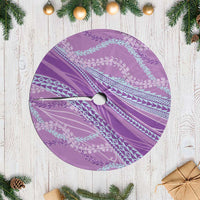 Polynesian Puakeniken Pikake Twisted Lei Tree Skirt Amethys - Polynesian Pride