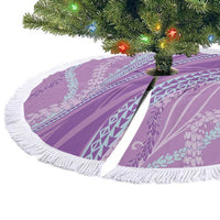 Polynesian Puakeniken Pikake Twisted Lei Tree Skirt Amethys - Polynesian Pride