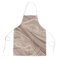 Polynesian Puakeniken Pikake Twisted Lei Apron Beige LT7 Beige - Polynesian Pride