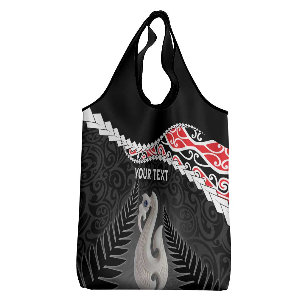 Personalised New Zealand Maori Grocery Bag Manaia Mix Koru