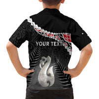 Personalised New Zealand Maori Hawaiian Shirt Manaia Mix Koru LT7 - Polynesian Pride