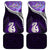 Personalised New Zealand Maori Car Mats Manaia Paua Shell Purple LT7 Purple - Polynesian Pride