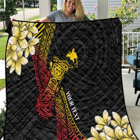 Personalized Papua New Guinea Quilt Kundu Drum Carving Motifs