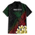 Personalized Papua New Guinea Family Matching Summer Maxi Dress and Hawaiian Shirt Kundu Drum Motifs - Sepik Colors