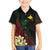 Personalized Papua New Guinea Kid Hawaiian Shirt Kundu Drum Motifs - Sepik Colors
