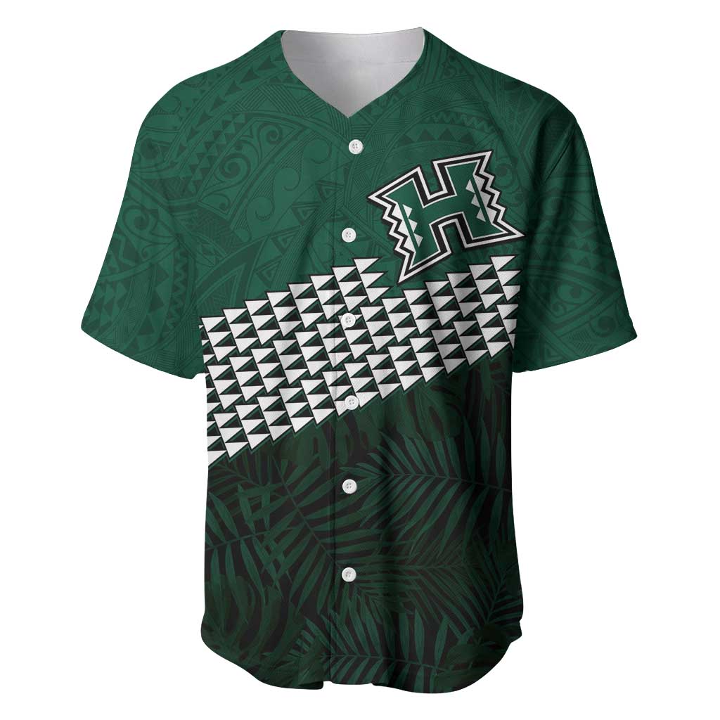 Hawaii Rainbow Warriors Alumni Custom Baseball Jersey Kanaka Arrows Tropical Vibes