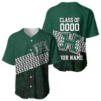 Hawaii Rainbow Warriors Alumni Custom Baseball Jersey Kanaka Arrows Tropical Vibes